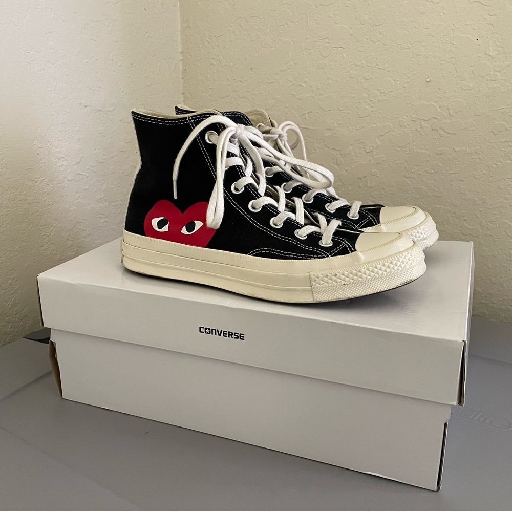 Unisex Converse Commes des Garçons high top shoes
